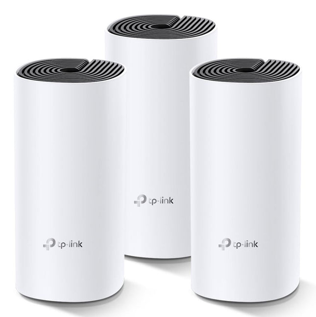 TP - Link Deco M4 (3 - pack) AC1200 Whole Home Mesh Wi - Fi System. ~370sqm Coverage, Up to 100 Devices, Parental Control - CCTV Guru