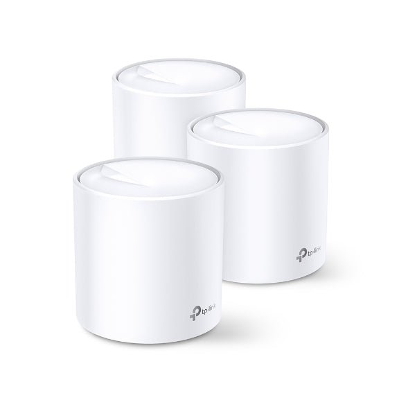 TP - Link Deco X20(3 - pack) AX1800 Whole Home Mesh Wi - Fi System, Up To 530 sqm Coverage, WIFI6, 1201Mbps @ 5Ghz, 574Mbps @ 2.4 GHz OFDMA, MU - MIMO (WIFI6) - CCTV Guru