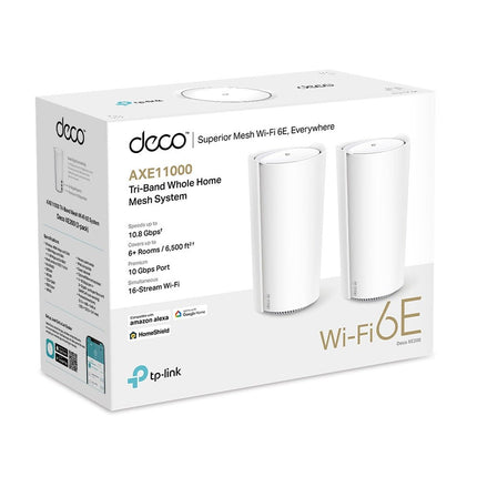 TP - Link AXE11000 Whole Home Mesh Wi - Fi 6E System - Deco XE200(1 - pack) - CCTV Guru