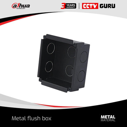 Dahua Metal Flush Box DH - AC - VTOB107 - CCTV Guru