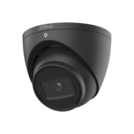 Dahua Security Camera 4 MP IR Fixed - focal Eyeball WizSense Network Camera Black DH - IPC - HDW3466EMP - S - AUS - BLK - CCTV Guru