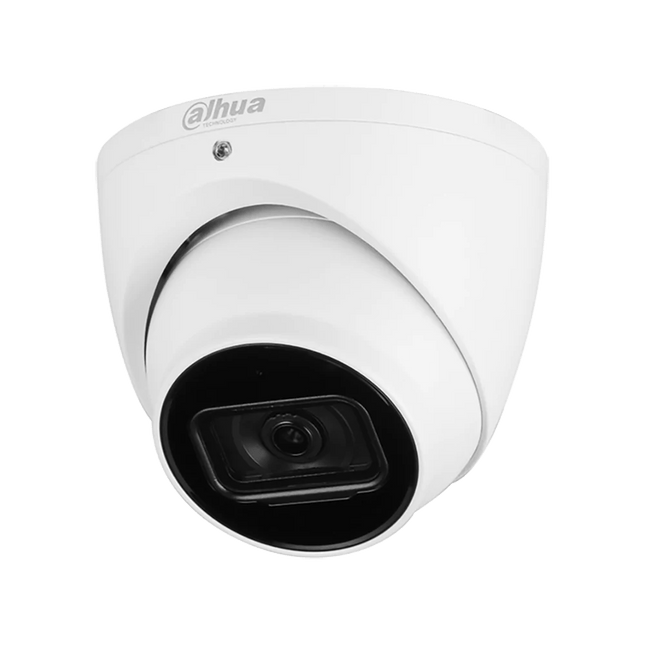Dahua 6MP Security Camera, Turret, IR Night Vision, 2.8mm Fixed - focal Eyeball WizSense Starlight - CCTV Guru