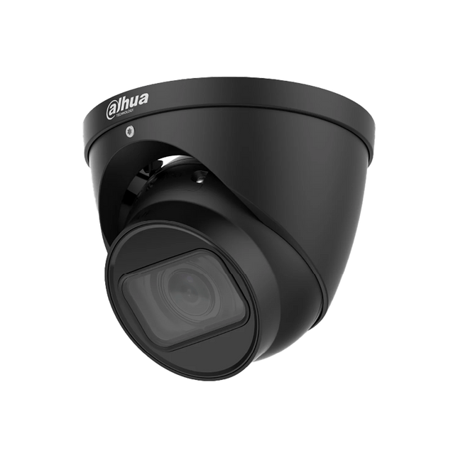 Dahua Security Camera 8MP (4K) IR Vari - focal Eyeball WizSense Motorised Network Camera Black DH - IPC - HDW3866TP - ZS - AUS - BLK - CCTV Guru