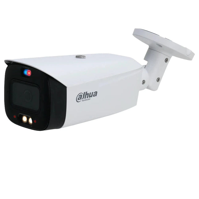 Dahua 8MP TiOC Bullet Security Cameras, Active Deterrence, Fixed 2.8mm, Two - way Audio, Full Colour Night Visio - CCTV Guru