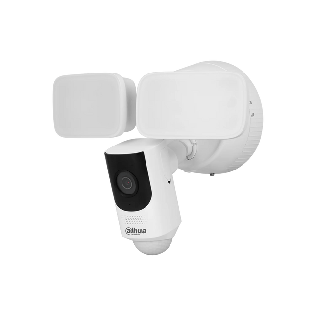 Dahua 4MP Fixed - focal Wi - Fi Floodlight Network Camera, DH - IPC - WL46A - CCTV Guru