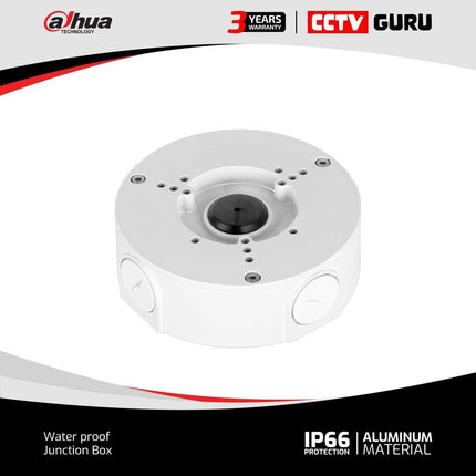 Dahua Waterproof Junction Box White DH - PFA130 - E - CCTV Guru