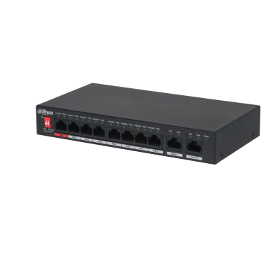 Dahua 10 - Port Unmanaged Desktop Switch with 8 - Port PoE - DH - PFS3010 - 8ET - 96 - V - CCTV Guru
