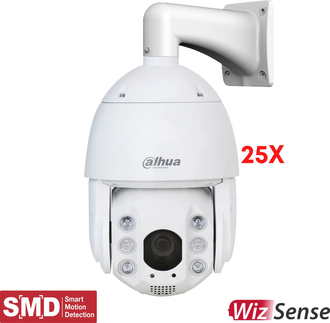 Dahua 4MP 25x Starlight IR WizSense Series Network PTZ Camera DH - SD6C3425XB1 - HNR - A - PV1 - CCTV Guru