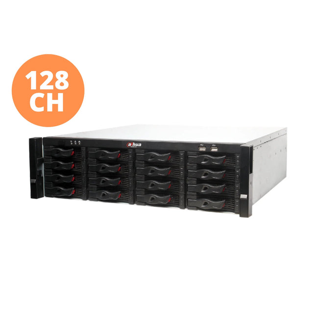 Dahua 128 Channel Ultra Series 4K NVR, H.265, 16 x HDD Bay, RAID Network Video Recorder - CCTV Guru