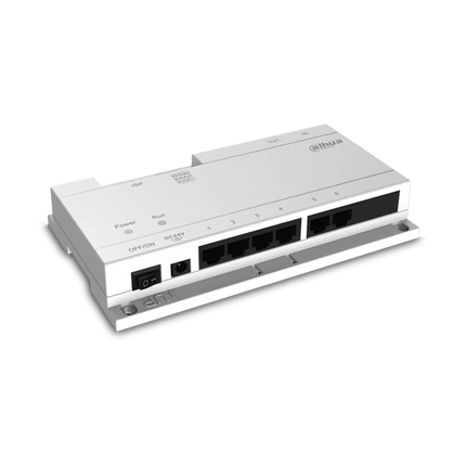 Dahua PoE switch for IP System Connect up to 6 Indoor Monitor DHI - VTNS1060A - A - CCTV Guru