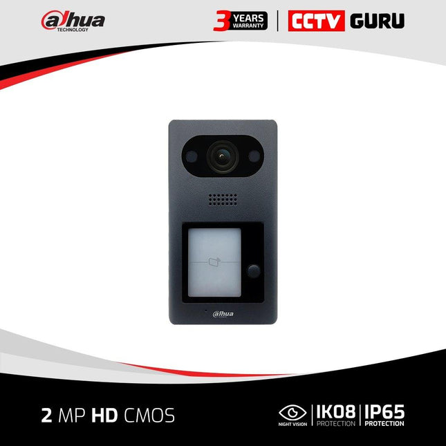 Dahua 2 Megapixel IP 1 - button Villa Outdoor Station DHI - VTO3211D - P1 - S2 - CCTV Guru