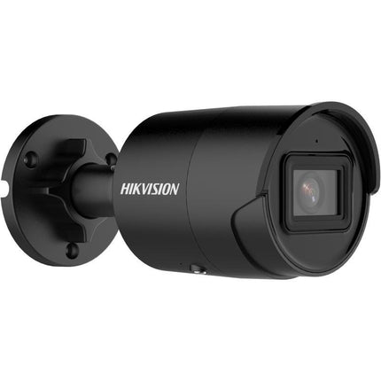 Hikvision 6MP AcuSense Mini Bullet Fixed DS - 2CD2066G2 - IU, 30m IR, Built - in Mic, 2.8mm (2066) Black - CCTV Guru