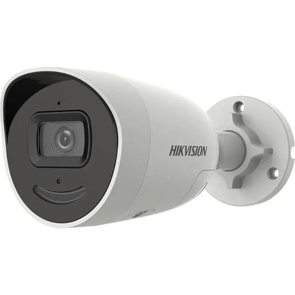 Hikvision 6MP AcuSense Mini Bullet Fixed DS - 2CD2066G2 - IU/SL, 30m IR, Built - in Mic, Strobe Light, Audio Alarm (2066) - CCTV Guru