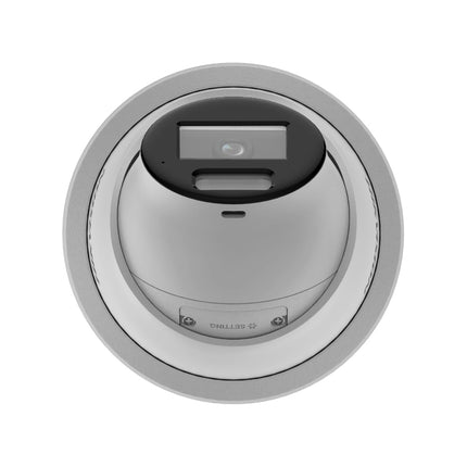 Top profile of 8MP DarkFighter turret camera