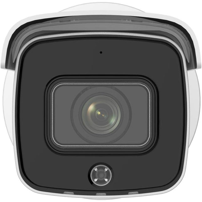 Hikvision 8MP AcuSense Bullet DS - 2CD2686G2 - IZSU/SL, 2.8 - 12mm, IR, Built - in Mic, Speaker, 4K, Strobe Light and Audible Warning Varifocal Bullet Network Camera, JBox Included (2686) - CCTV Guru
