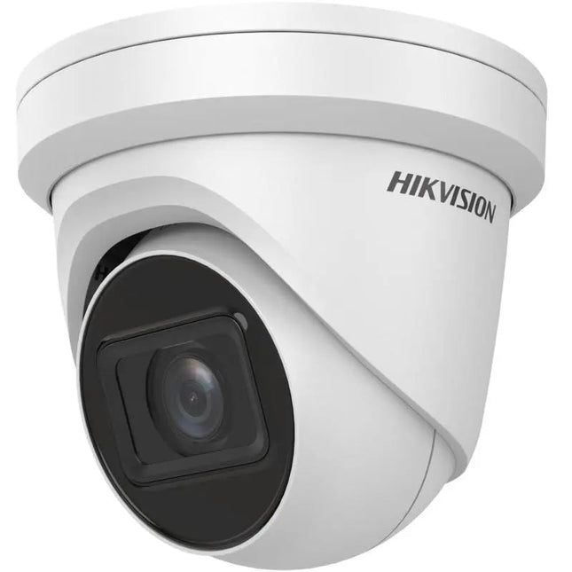 Hikvision 6MP AcuSense Motorised Varifocal Turret DS - 2CD2H66G2T - IZS, IR, 2.8 - 12mm, Pigtail (2H66) - CCTV Guru