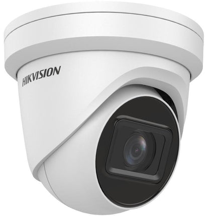 Hikvision 6MP AcuSense Motorised Varifocal Turret DS - 2CD2H66G2T - IZS, IR, 2.8 - 12mm, Pigtail (2H66) - CCTV Guru