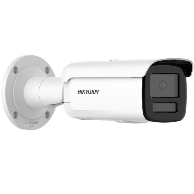 Hikvision 8MP AcuSense Bullet DS - 2CD2T86G2 - ISU - SL - 2, IP67, IR 60m, 2.8mm, Built - in Mic, Speaker, Strobe Light (2T86) - CCTV Guru