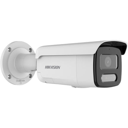 Hikvision Hybrid ColorVu, 8MP, Strobe, Audio, Bullet Camera, 2.8mm, IR 60m, Mic, 2CD2T87G2H - LISU - SL - CCTV Guru