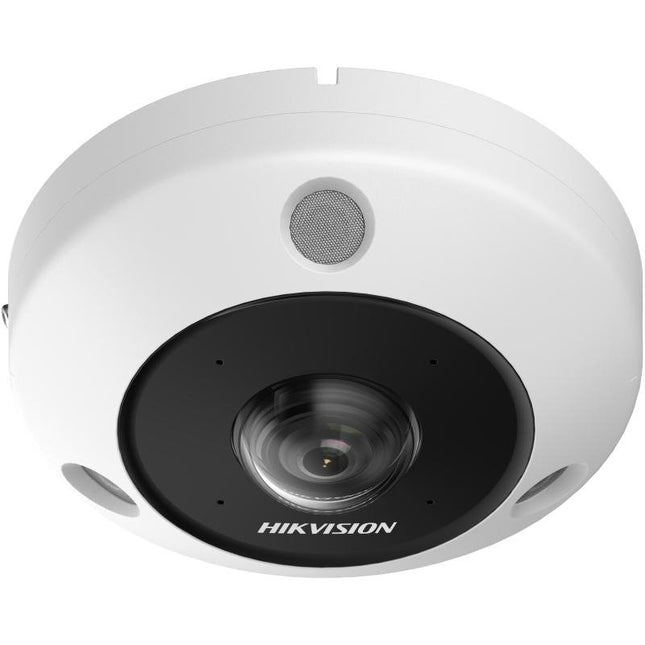 Hikvision 2CD6365G1 6MP DeepinView Fisheye Network Camera, Panoramic, 1.16mm, Mic, IR 15m - CCTV Guru
