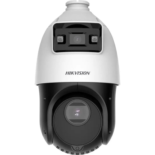 Hikvision TandemVu PTZ 4 - inch 4 MP 25X Optical Zoom, IR 100M, 24 VAC & Hi - PoE, including Wall Mount Bracket - CCTV Guru