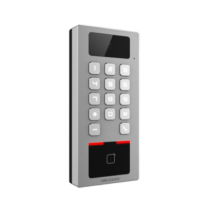 Hikvision Access Control Terminal, Intercom Camera, Keypad, Mifare Reader, Wifi, IP65, IK09, Access Control Terminal, AXS - K1T502DBWX - C - CCTV Guru