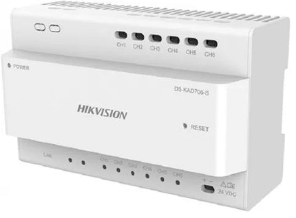 Hikvision Intercom, Gen 2, 6 Two - wire Interface (KAD706 - S), Two Wire Controllers, Hik - DS - KAD706 - S - CCTV Guru