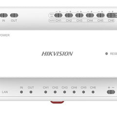 Hikvision Intercom, GEN 2, Two - wire Distributor + Power Adapter, DS - KAD706Y - P - CCTV Guru