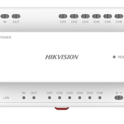 Hikvision Intercom, KAD706Y - SP Y - Series 2 - Wire Distributor, Audio/Video, 6 Devices, 24 VDC - CCTV Guru