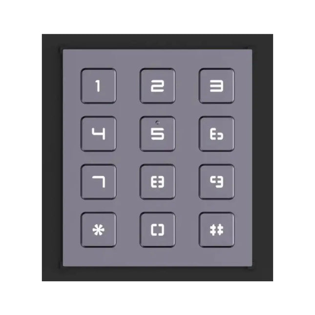Hikvision Intercom, Gen 2, Keypad Module (KD - KP), KD8 Series Pro Modular Door Station - CCTV Guru