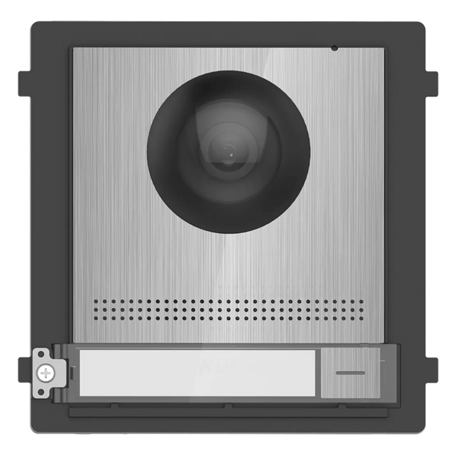 Hikvision Intercom, Gen 2, Two - wire Colour Camera Module, 1 Button, Stainless Steel (KD8003 - IME2), Two Wire Main Unit, DS - KD8003 - IME2 - S - STAINLESS - CCTV Guru