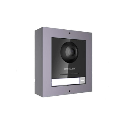 Hikvision IP Intercom, Gen 2, 1 to 1 Surface Mount Kit, PoE, Black (KIS) - CCTV Guru