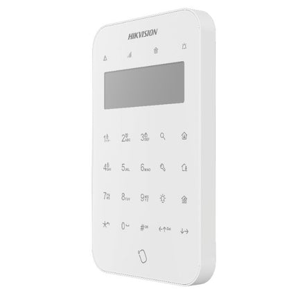 Hikvision AX PRO Series Wireless Keypad and Tag Reader 433MHz (DS - PK1 - LT - WB) - CCTV Guru