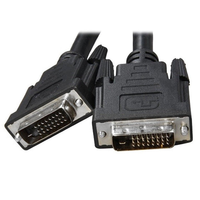 8Ware DVI - D Dual - Link Cable 1.5m - Male to Male 25 - pin 28 AWG for PS4 PS3 Xbox 360 Monitor PC Computer Projector DVD - CCTV Guru