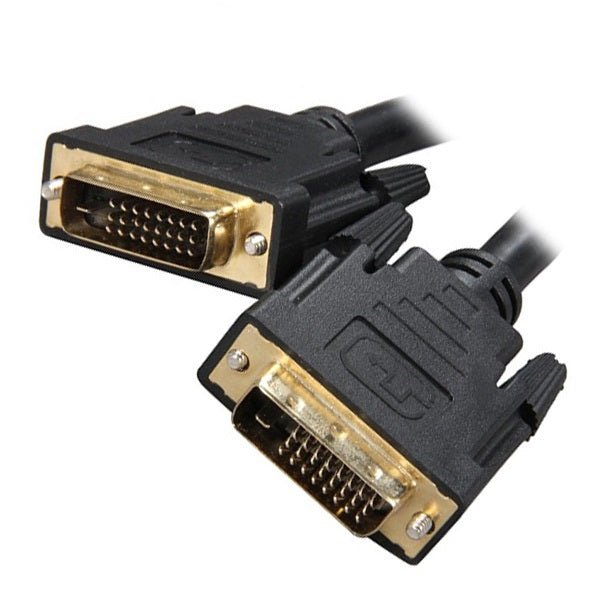 8Ware DVI - D Dual - Link Cable 2m - Male to Male 25 - pin 28 AWG for PS4 PS3 Xbox 360 Monitor PC Computer Projector DVD - CCTV Guru