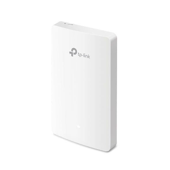 TP - Link EAP615 - Wall AX1800 Wall Plate WiFi 6 Access Point, OMADA, 1201/574 Mbps, 4x Gigabit Ethernet Port, 2x Antenna, Centralised Management - CCTV Guru