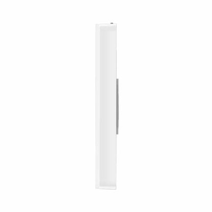 Bottom view of EAP615-Wall access point highlighting three downlink Gigabit ports with one PoE pass-through port.
