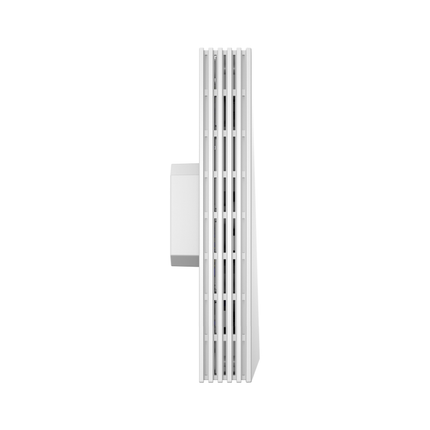 Front view of TP-Link EAP655-Wall AX3000 dual-band gigabit wall plate access point featuring ultra-fast WiFi 6 speeds.