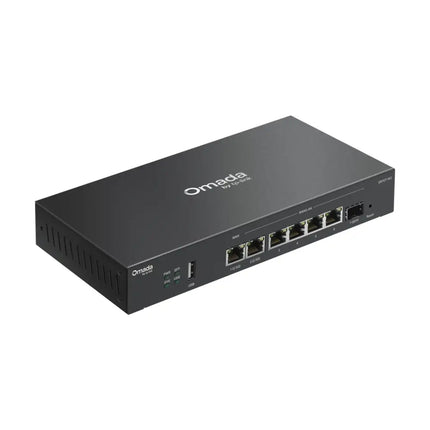 TP-Link ER707-M2 Omada multi-gigabit VPN router integrated with Omada SDN for centralized cloud management and high-security enterprise VPNs.