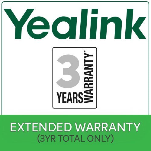 3 Years Extended Return To Base (RTB) Yealink Warranty $50 value - CCTV Guru