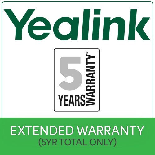 5 Years Extended Return To Base (RTB) Yealink Warranty $50 value - CCTV Guru