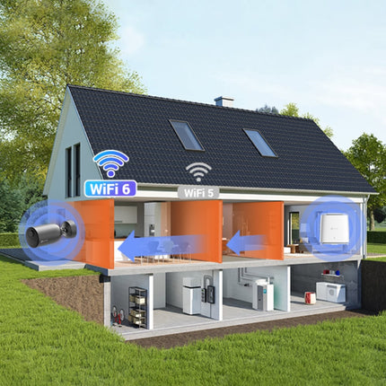 EZVIZ BC1c 4K Outdoor Installation on House Wall