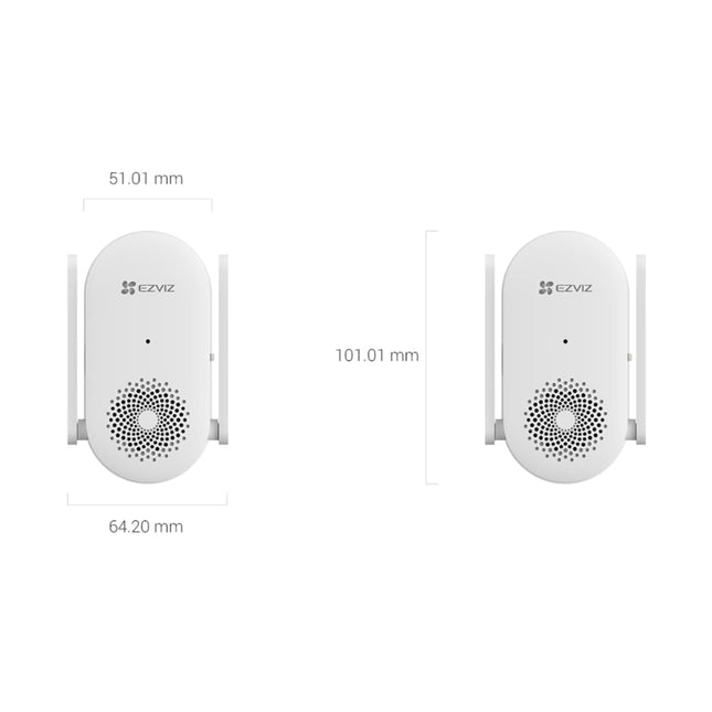 EZVIZ CH1 Smart Wi‑Fi Chime Measurement
