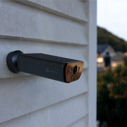 EZVIZ EB5 4K Installed on Outdoor Wall