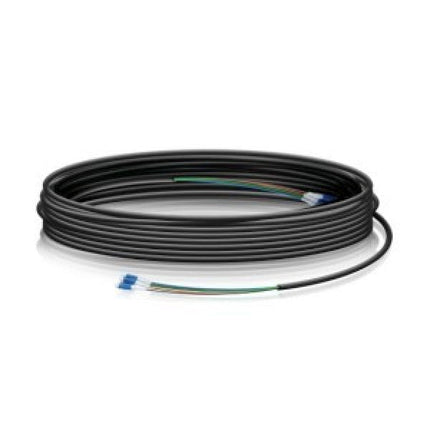 Ubiquiti Single Mode LC - LC Fiber Cable - 90m (300ft), Outdoor - Rated Jacket w/ Ripcord, Integrated Weatherproof Tape - CCTV Guru