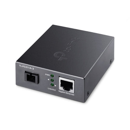 TP - Link TL - FC311A - 2 Gigabit WDM Media Converter - IEEE 802.3u 1550nm 2KM (Compatible with TL - FC311B - 2) - CCTV Guru