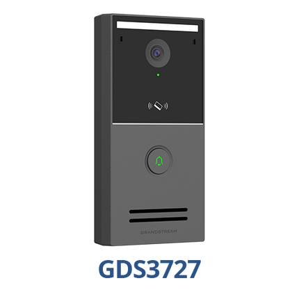 Grandstream GDS3727 video door station, angled view