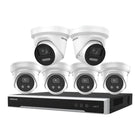 Hikvision 6 Cameras & 8 Channel CCTV Kit: 2 x 8MP ColorVu & 4 x 6MP AcuSense Turret Cameras + 8CH 8K NVR Bundle - CCTV Guru