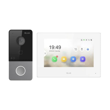 HiLook HA - KIT - IP1 2MP Video Intercom Kit, 7 - inch Touch, Wi - Fi, Surface Mount - CCTV Guru