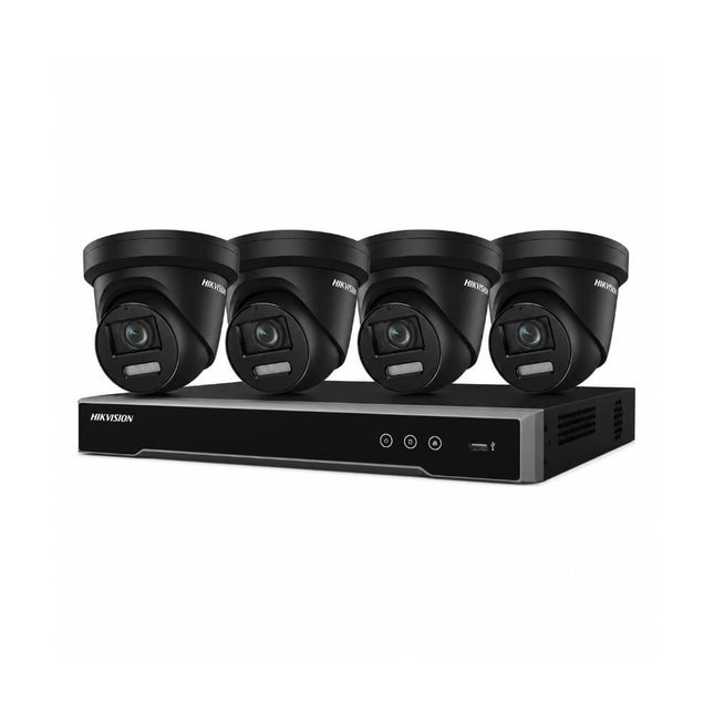 Hikvision 8MP G3 AcuSense LiveGuard 4 camera kit with DS-7608NI-M2 8CH NVR